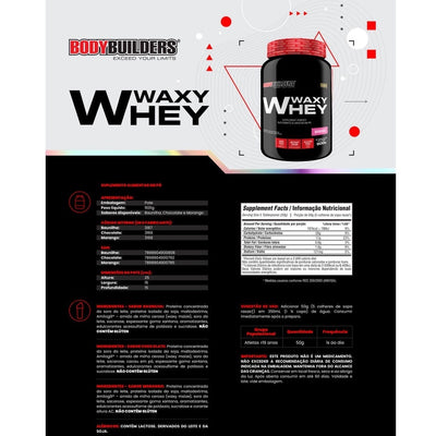 KIT Whey Protein 900g + BCAA 4.5 100g + Creatina 100g + Picolinato 100 Cápsulas - Bodybuilders