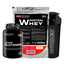 KIT Whey Protein 500g + Power Glutamina 100g + Coqueteleira - Bodybuilders