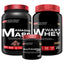 Kit Waxy Whey 900g + Hipercalórico Amazing Mass 1,5kg + Glutamina 100% 300g – Bodybuilders
