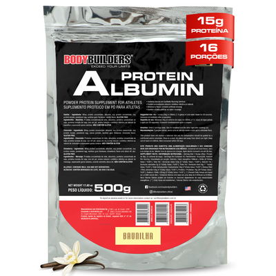 Albumin Protein 500g - Bodybuilders