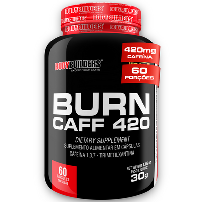Burn Caff 420 60 Cápsulas - Bodybuilders