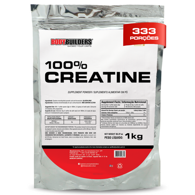 Creatina 100% Pura 1kg - Bodybuilders