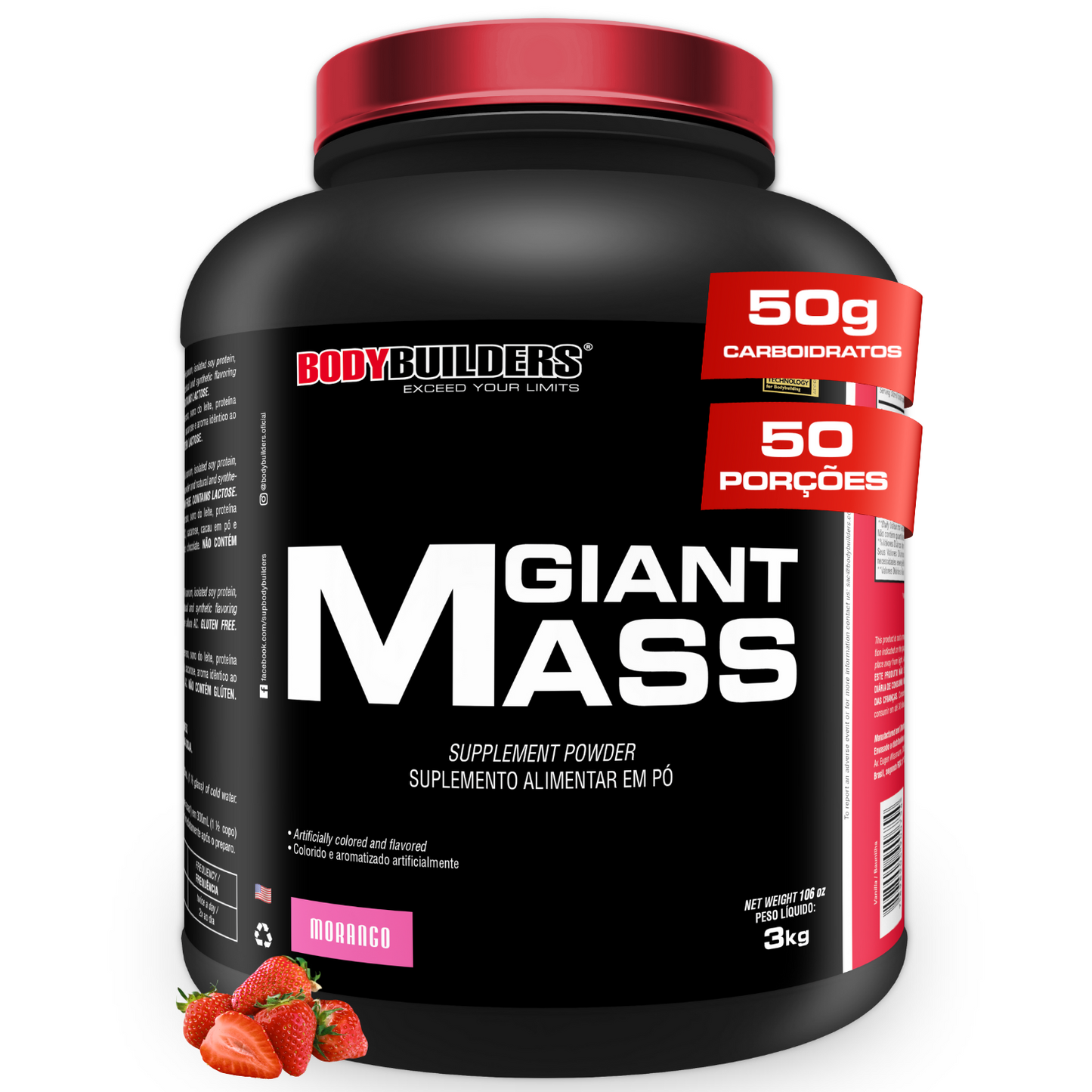 Giant Mass 3kg - Bodybuilders