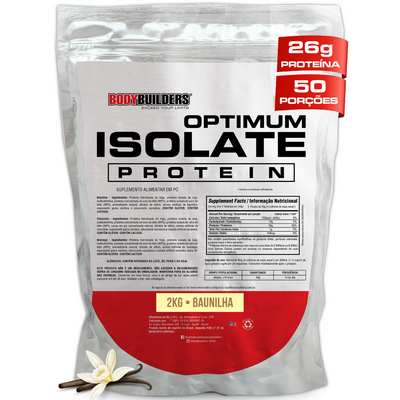Whey Protein Optimum Isolate 2kg - Bodybuilders