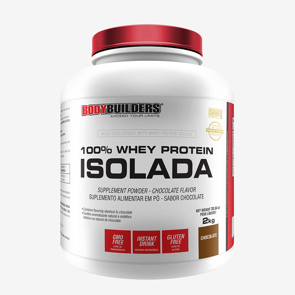 Whey Protein 100% Isolada 2kg  - Bodybuilders