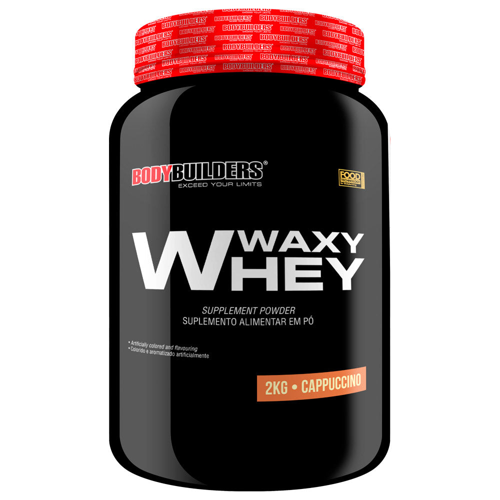 Whey Protein Waxy Whey (35%) Pote 2kg- Suplemento em pó para Ganho de Massa Muscular Força e Resistência