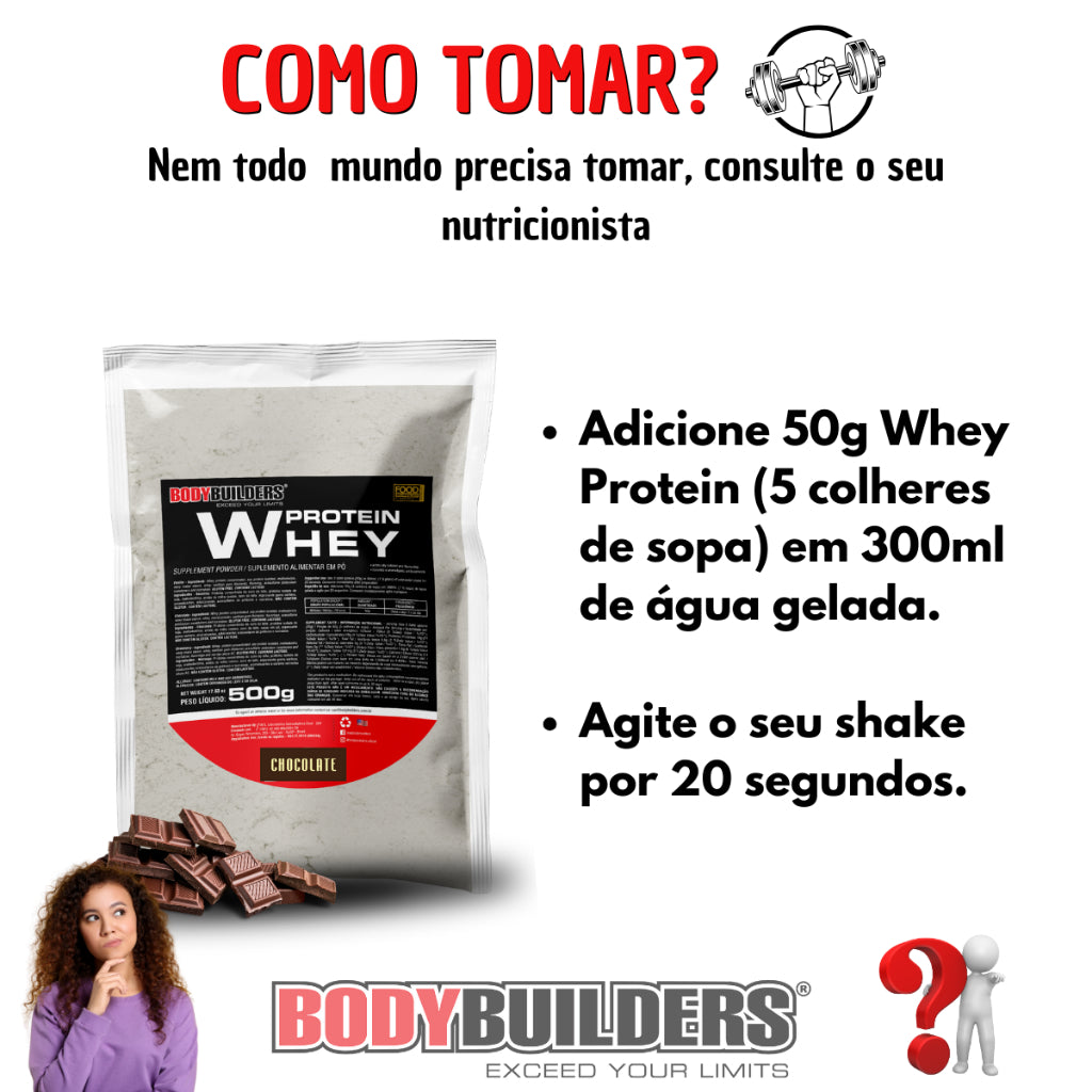 Whey Protein 500g (Refil) – Bodybuilders