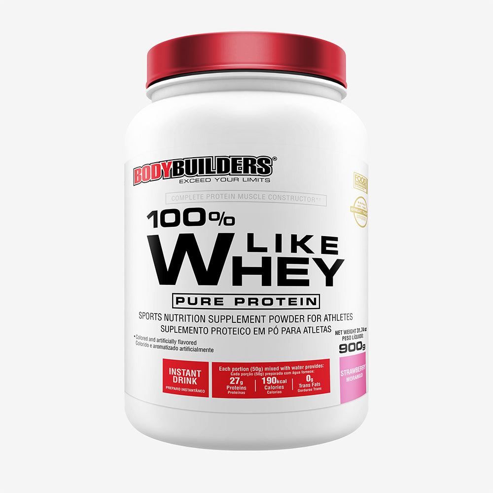 100% LIKE WHEY PURE PROTEIN 900g - Bodybuilders