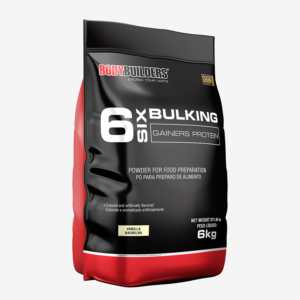 6 Six Bulking Gainers Protein 6kg – Bodybuilders