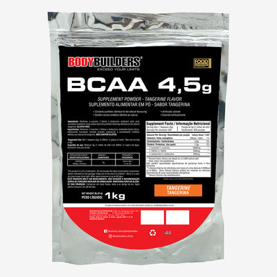 BCAA 4.5g 1kg Tangerina Bodybuilders