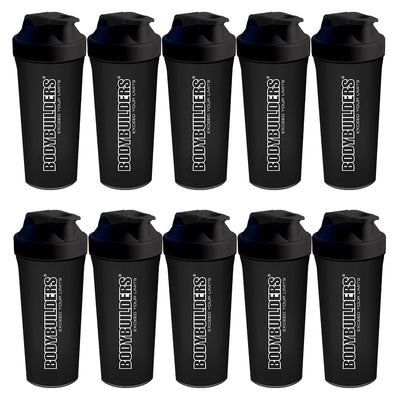 Kit 10x Coqueteleira 600ml - Bodybuilders