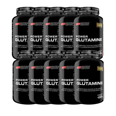 Kit 10x Power Glutamina 100g - Bodybuilders