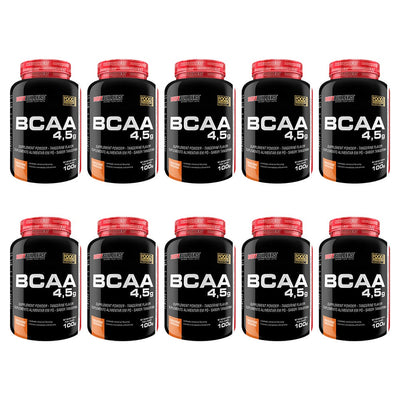 Kit 10x BCAA 4,5 100g Tangerina - Bodybuilders