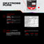 Kit Dextrose  900g  + Creatina 100g + BCAA 100g + Coqueteleira - Bodybuilders