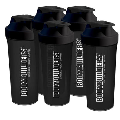 Kit 5x Coqueteleira 600ml - Bodybuilders