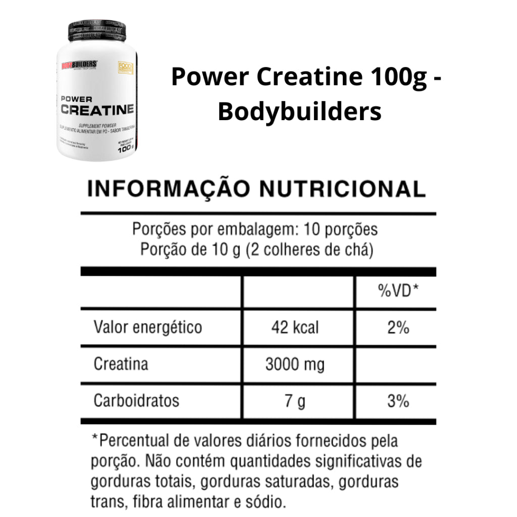 POWER Creatine 100g - Bodybuilders