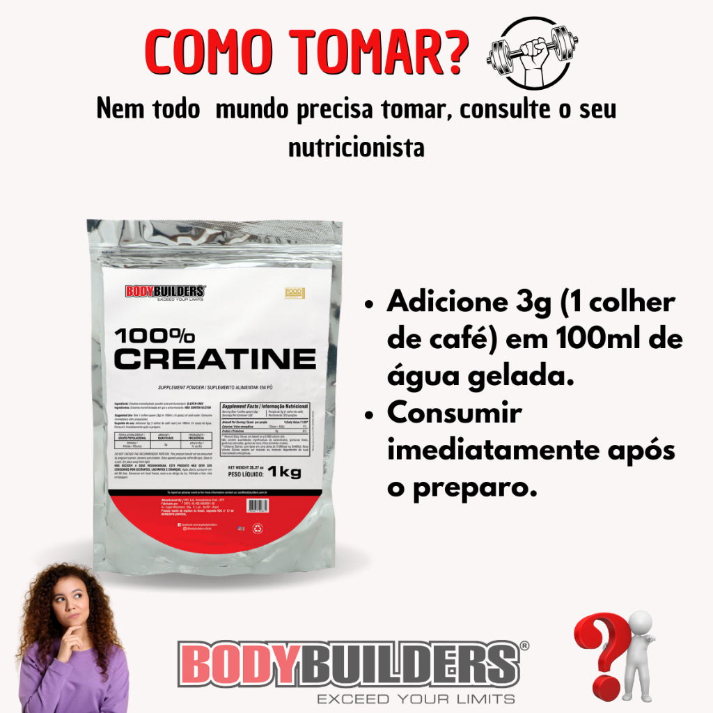 Creatine 100% 1 KG Bodybuilders