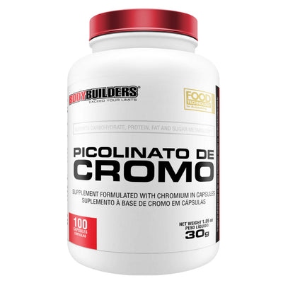Picolinato de Cromo. 100 Cápsulas – Bodybuilders