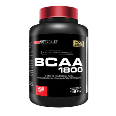 BCAA 1800 - 450 Cápsulas - Bodybuilders