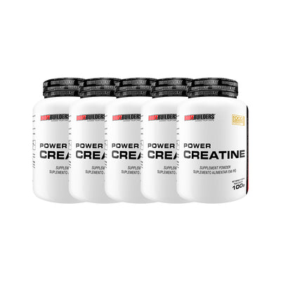 Kit 5x Power Creatine 100g - Bodybuilders