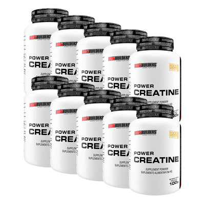 Kit 10x Power Creatina 100g - Bodybuilders