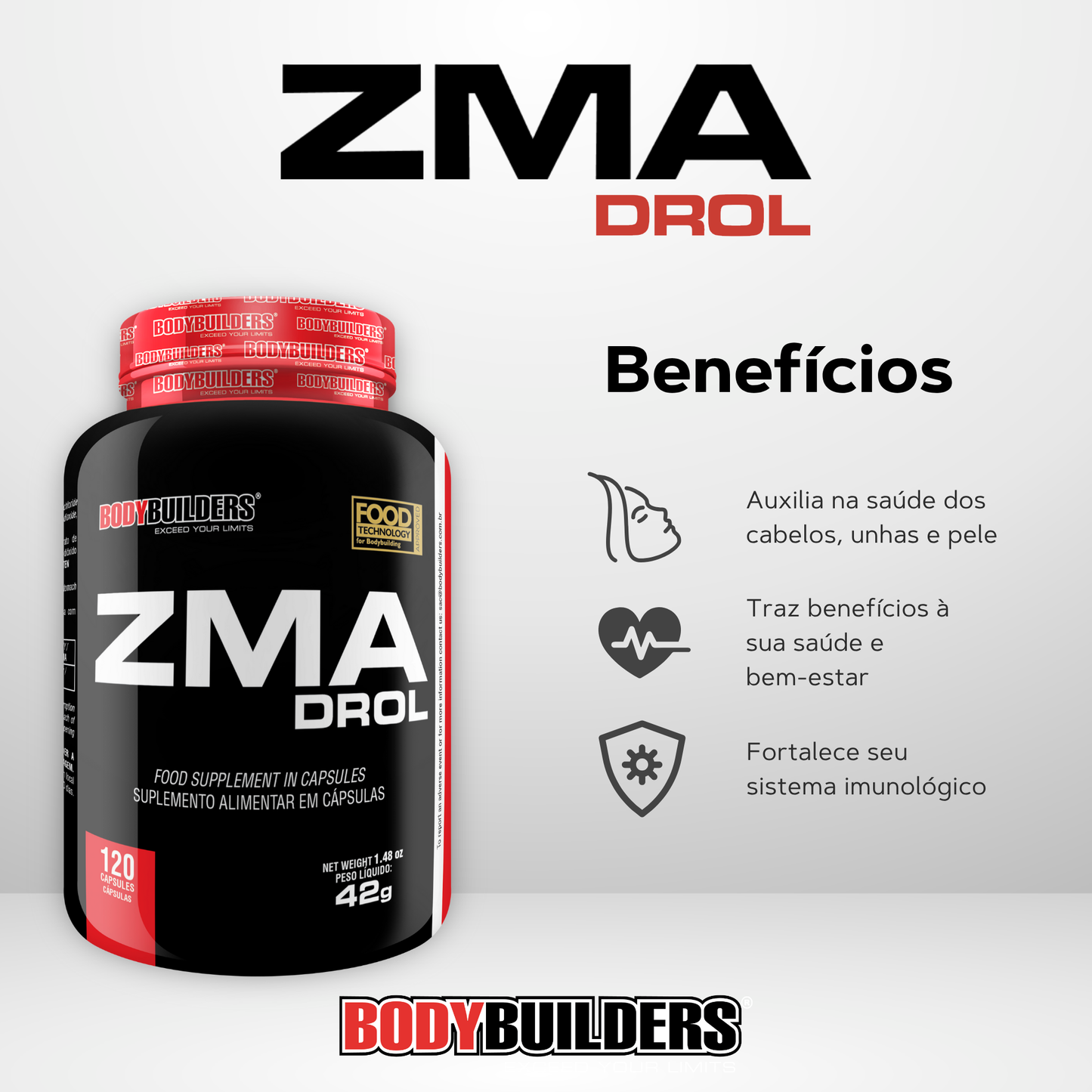 KIT - 5x ZMA Drol - BodyBuilders