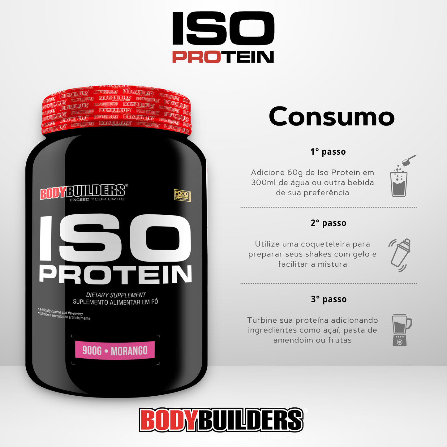 Whey Protein ISO Protein 2kg - Bodybuilders