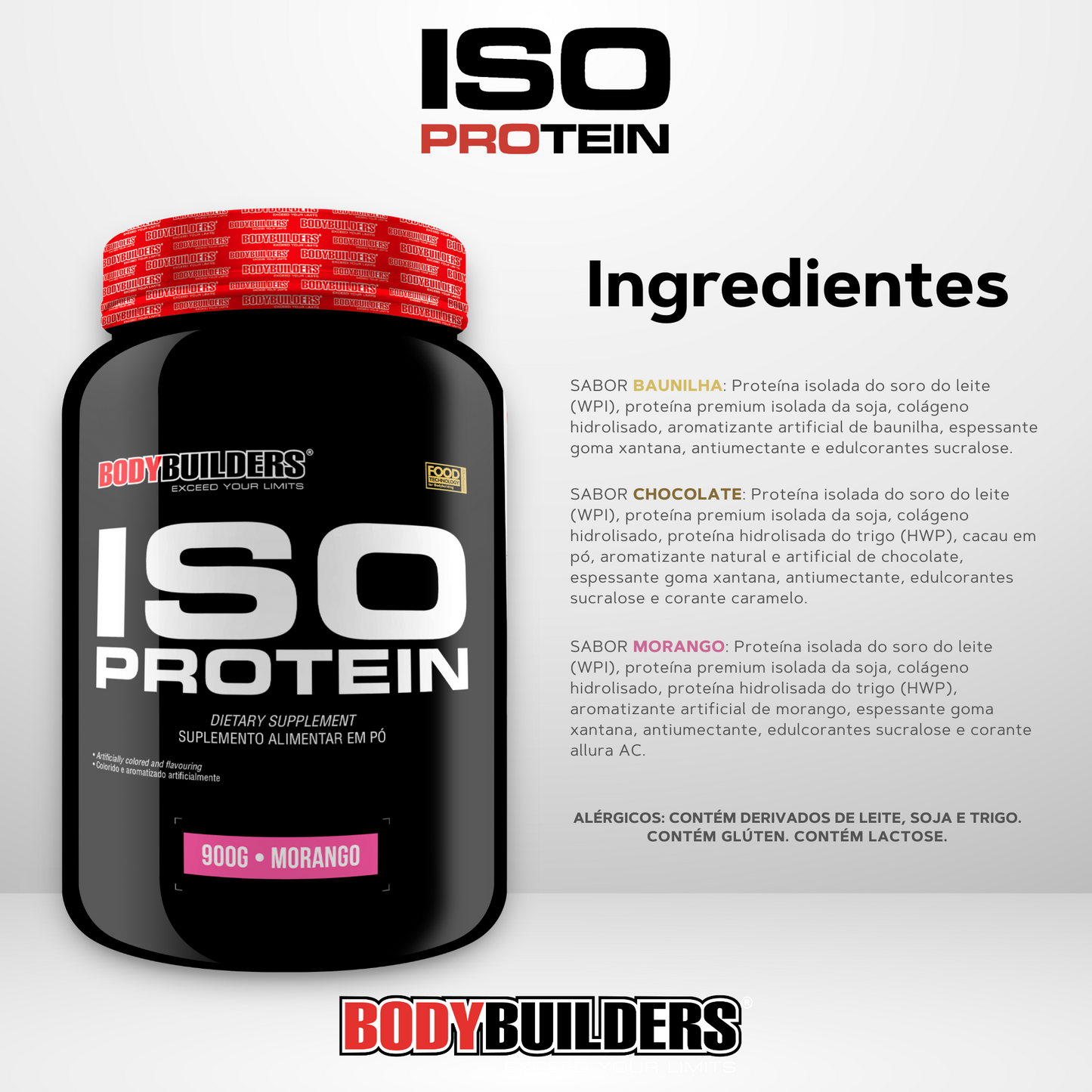 Whey Protein ISO Protein 2kg - Bodybuilders