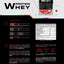 Kit Whey Protein 500g + BCAA 100g+ Power Creatine 100g - Bodybuilders