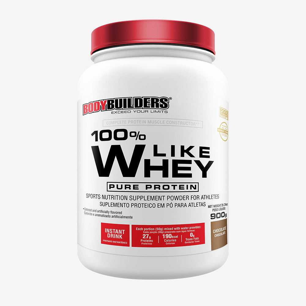 100% LIKE WHEY PURE PROTEIN 900g - Bodybuilders