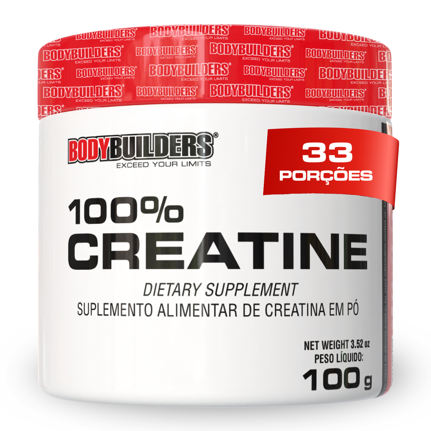 Creatina 100% Pura 100g - Bodybuilders