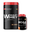 Kit Waxy Whey 900g + BCAA 4,5g 100g - Bodybuilders