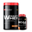 Kit Waxy Whey 900g + BCAA 4,5g 100g - Bodybuilders