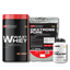 Kit Waxy Whey Protein 900g + Creatine 100g + Dextrose 900g - Bodybuilders
