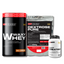 Kit Waxy Whey Protein 900g + Creatine 100g + Dextrose 900g - Bodybuilders