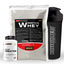Kit Whey Protein 500g + Power Creatine 300g + Coqueteleira 600ml - Bodybuilders