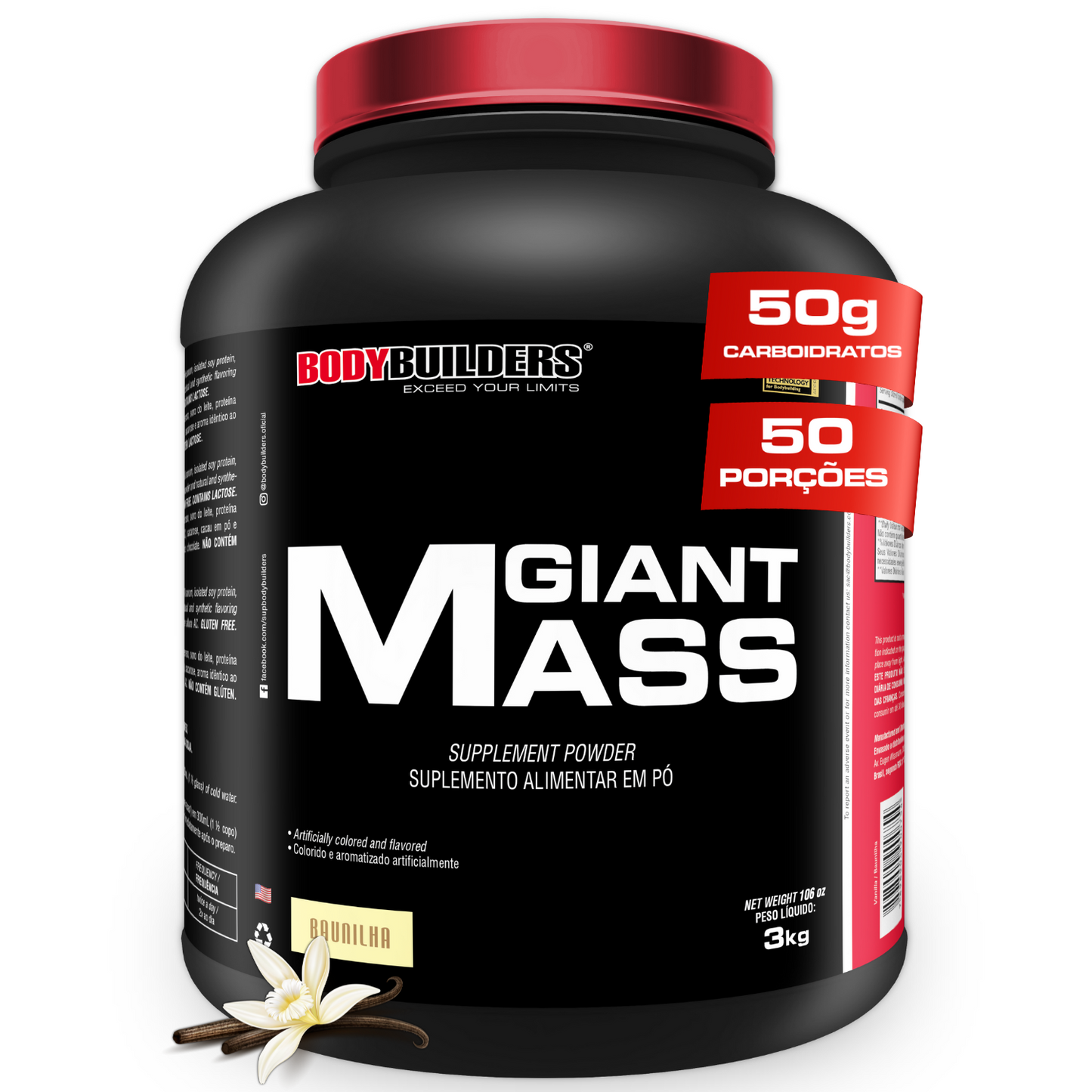 Giant Mass 3kg – Bodybuilders
