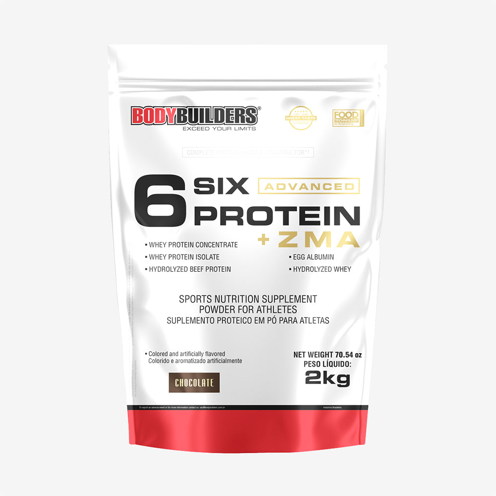 6 Six Protein Advanced w/ ZMA 2kg – Bodybuilders