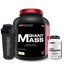 Kit Giant Mass 3kg + Power Creatina 100g + Coqueteleira 600ml - Bodybuilders