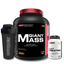 Kit Giant Mass 3kg + Power Creatina 100g + Coqueteleira 600ml - Bodybuilders