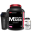 Kit Giant Mass 3kg + Power Creatina 100g + Coqueteleira 600ml - Bodybuilders