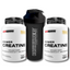 Kit 2x Power Creatine 100g + Coqueteleira 600ml - Bodybuilders