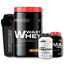 Kit Waxy Whey 900g + ZMADrol 120 Cápsulas + Power Creatine 100g + Coqueteleira – Bodybuilders
