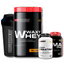 Kit Waxy Whey 900g + ZMADrol 120 Cápsulas + Power Creatine 100g + Coqueteleira – Bodybuilders