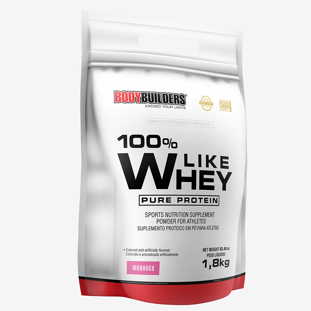 100% Like Whey Pure Protein 1.8kg - Bodybuilders