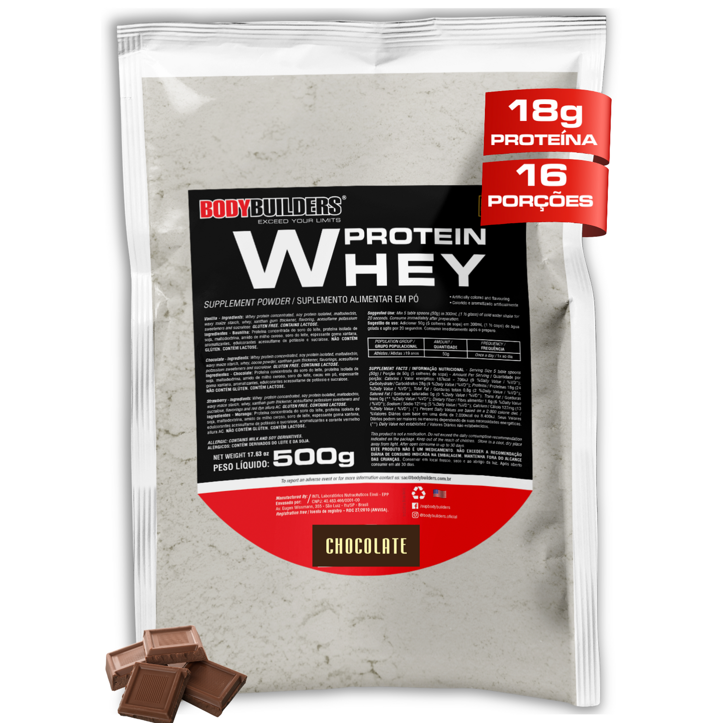 Whey Protein 500g – Bodybuilders