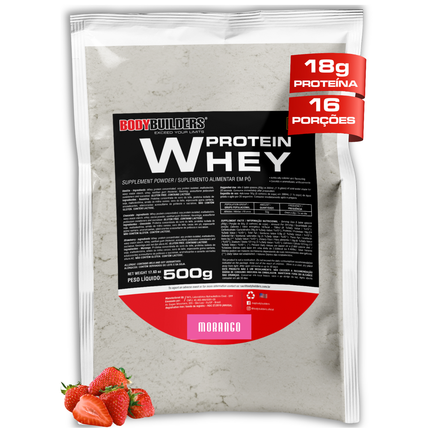 Whey Protein 500g – Bodybuilders