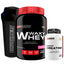 Kit Whey Protein Waxy Whey 900g + Power Creatina 100g + Coqueteleira - Bodybuilders