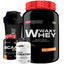 KIT Waxy Whey 900g + BCAA 100g + POWER Creatina 100g + Coqueteleira - Bodybuilders