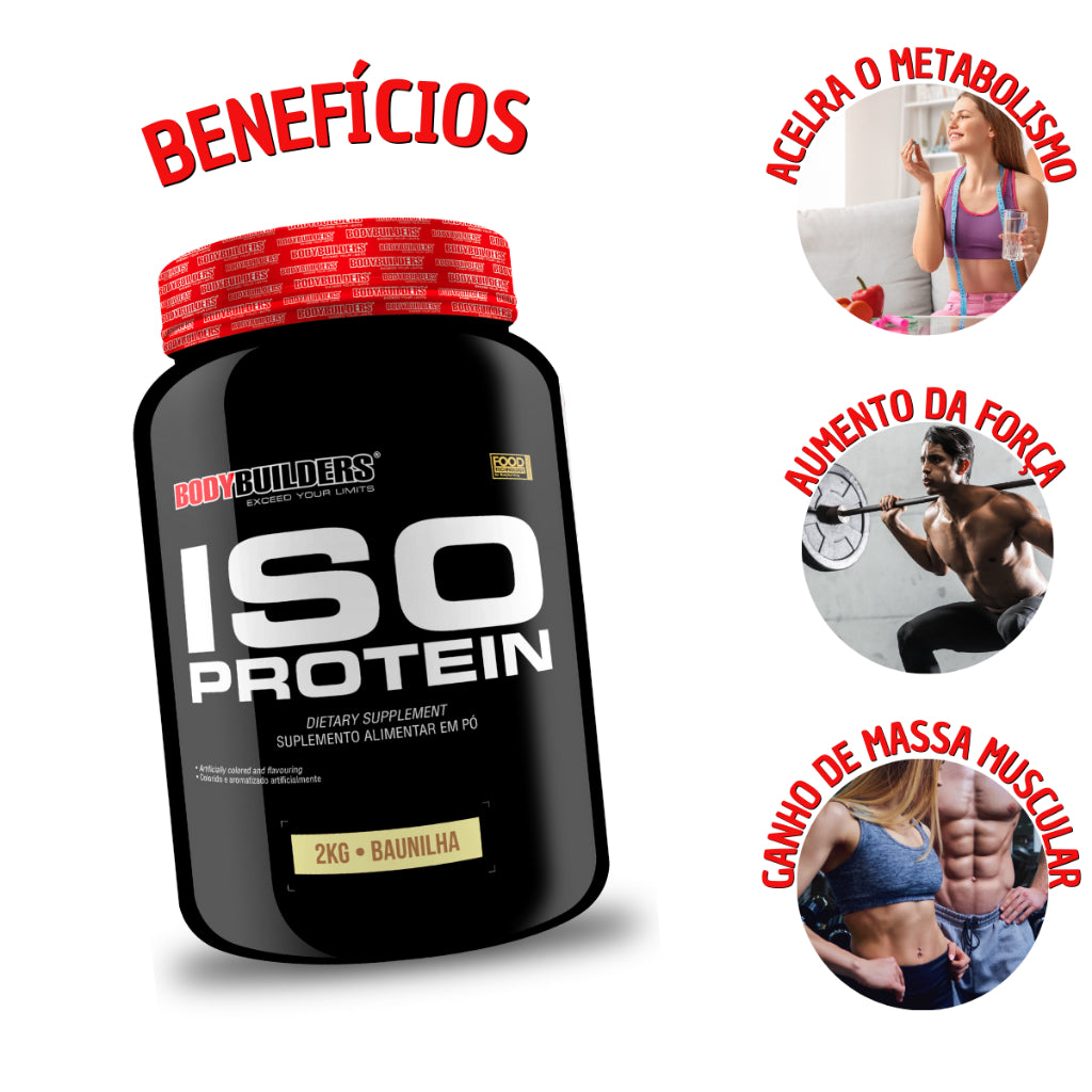 Whey Protein - ISO PROTEIN 2kg - Bodybuilders